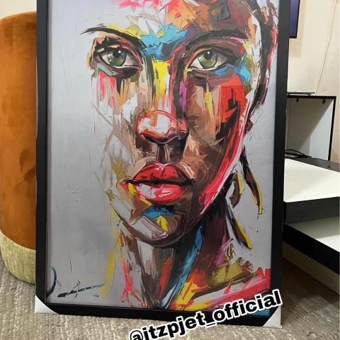 Art that shows different colors of women